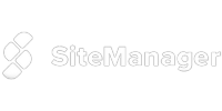 Sitemanager White logo