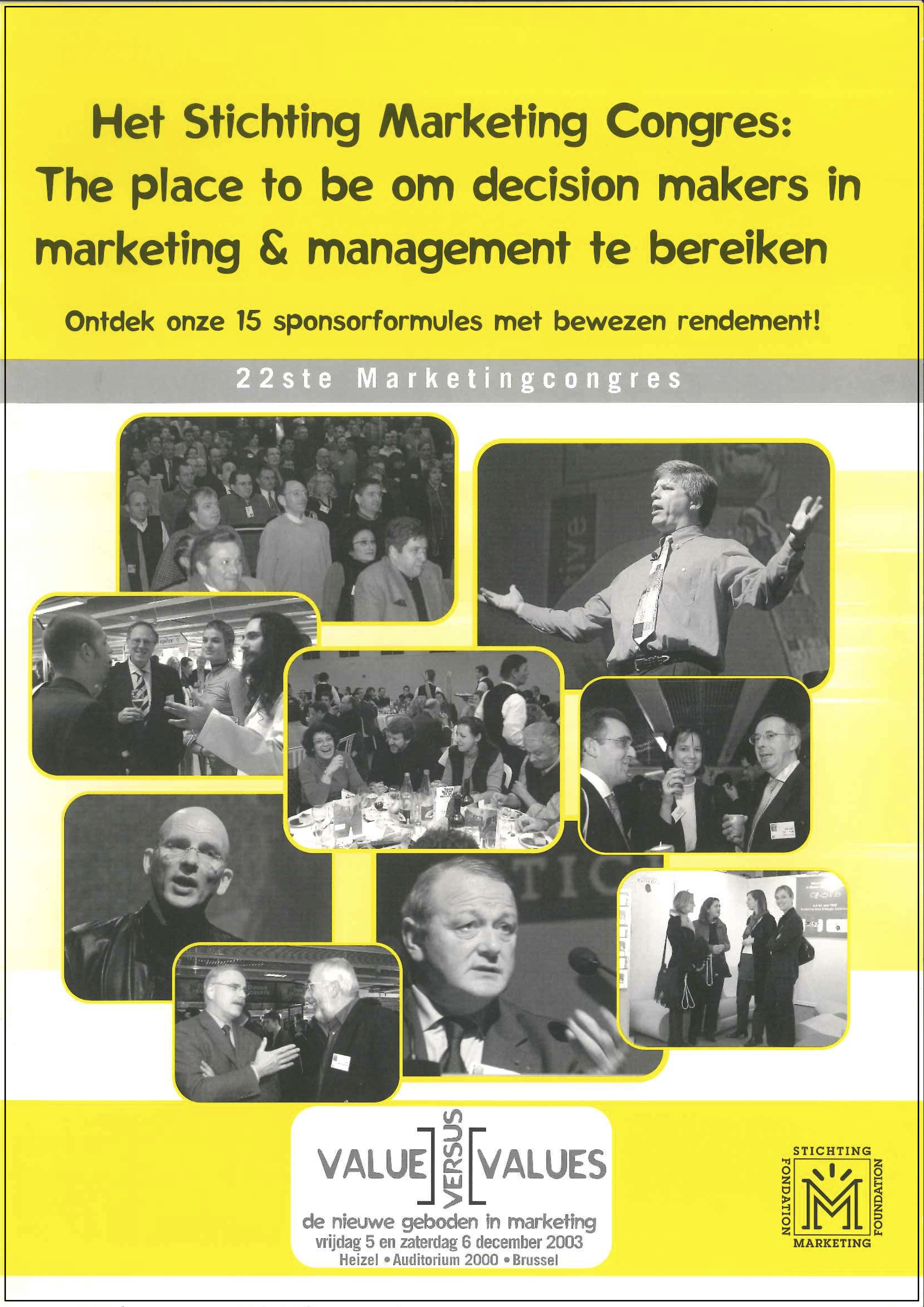Sponsor magazine Marketing Congress 2003